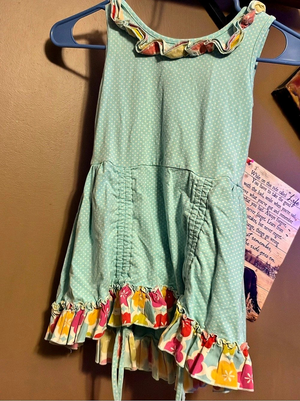 Mustard Pie Girls Polka Dot Dress Size 6 Like New